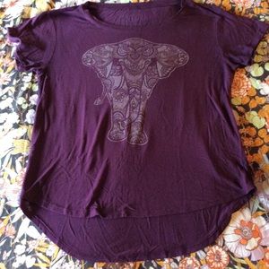 🌙5/$15 Purple Boho Top